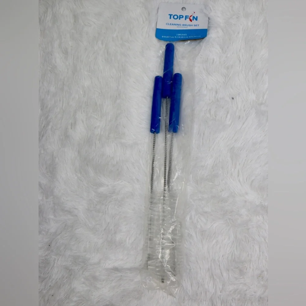 Aquarium Cleaning Brush Set 3pc Fish Tank Filter Hose Pipe Cleaner 14